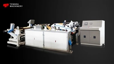 アルミ箔紙シングルシャフトエンボス加工およびスリッター機