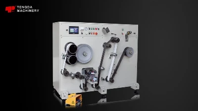 ティッピングペーパー高速巻き戻し機
